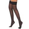 DARING Intimates Bas Toucher satin Noirs